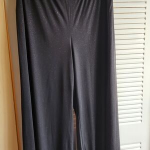 MSK Sparkling Black Wide Leg Pants